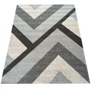 ModernýkoberecsgeometrickýmivzormivsivýchfarbáchŠírka:200cm|Dĺžka:290cm68296_124338