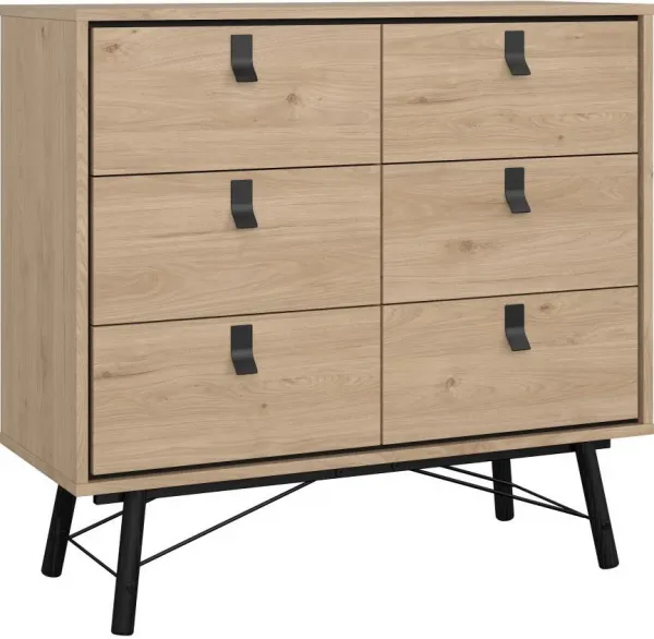 Tvilum Komoda Rainy 102 cm so zásuvkami orechovec Jacson