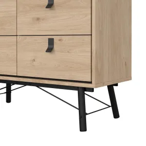 Tvilum Komoda Rainy 102 cm so zásuvkami orechovec Jacson