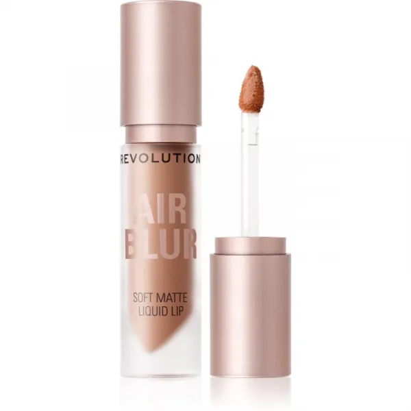 Revolution Air Blur Liquid Lipstick ľahký tekutý matný rúž odtieň Hazy 3.5 ml