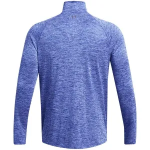 Under Armour TECH 2.0 1/2 ZIP Pánske tričko, modrá, veľkosť M
