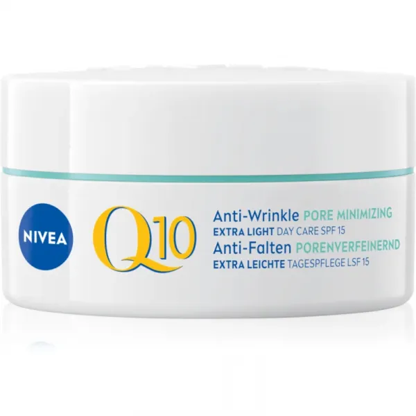 NIVEA Q10 Anti-Wrinkle ľahký denný krém proti vráskam SPF 15 50 ml