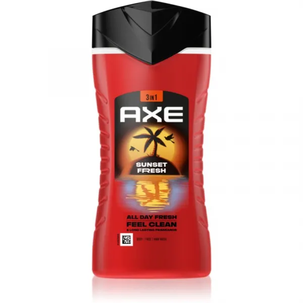 Axe Sunset Fresh Shower Gel sprchový gél 3v1 pre mužov 250 ml