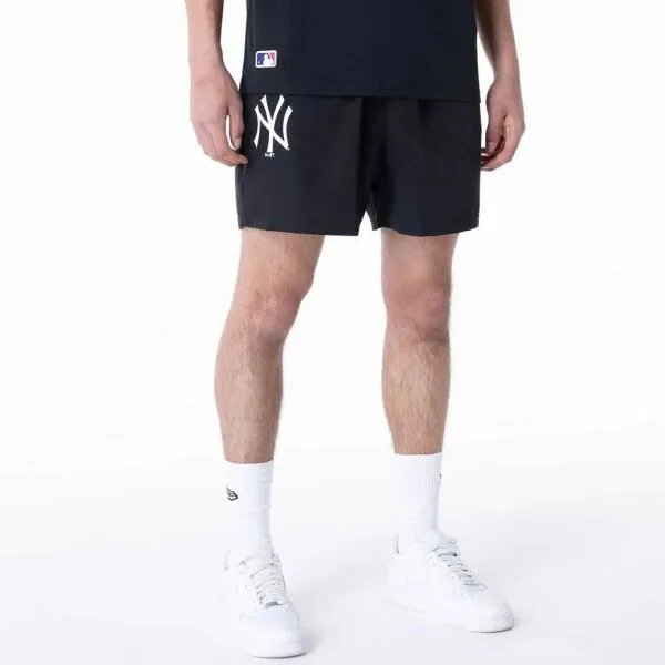 New Era LEAGUE ESSENTIALS NEYYAN Pánske kraťasy, čierna, veľkosť