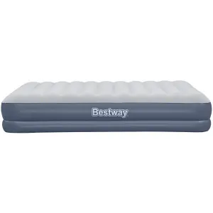 Bestway TRITECH AIR MATTRESS QUEEN Nafukovací matrac, sivá, veľkosť