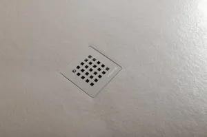 TRENECA vaničkový sifón, priemer otvoru 90mm, DN40, krytka béžová mat 84999.81