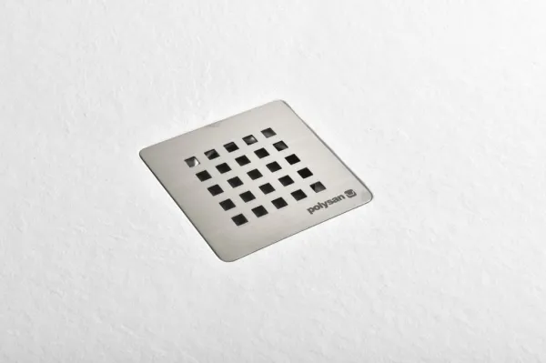 TRENECA vaničkový sifón, priemer otvoru 90mm, DN40, krytka nerez 84999