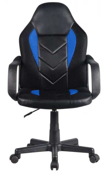 Ak furniture Detská herná stolička GAME čierno-modré