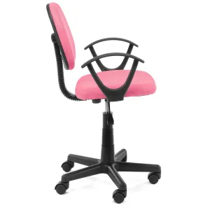 Ak furniture Detská otočná stolička FD-3 ružová