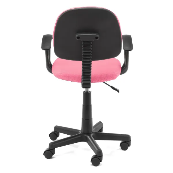 Ak furniture Detská otočná stolička FD-3 ružová