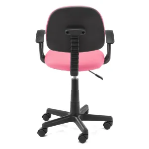 Ak furniture Detská otočná stolička FD-3 ružová