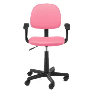Ak furniture Detská otočná stolička FD-3 ružová