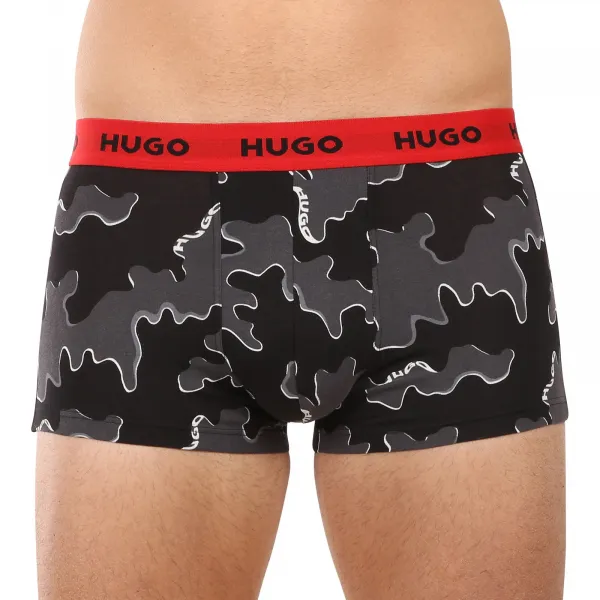 3PACK pánske boxerky HUGO viacfarebné (50532550 962) M, trenky
