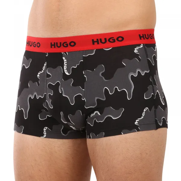 3PACK pánske boxerky HUGO viacfarebné (50532550 962) M, trenky