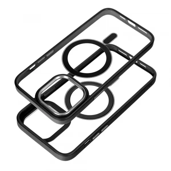 OEM Color Edge Kryt s MagSafe pre iPhone 16, Čierny