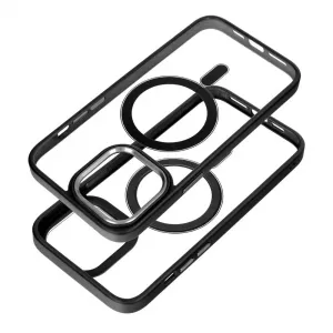 OEM Color Edge Kryt s MagSafe pre iPhone 16, Čierny