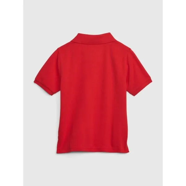 GAP V-IE LOGO POLO Chlapčenské tričko, červená, veľkosť