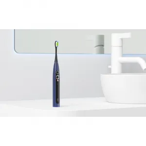Oclean X Lite Set sonická zubná kefka s cestovným púzdrom Dark Blue 1 ks