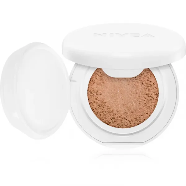 Nivea Cellular Expert Finish Ošetrujúci tónovací krém v hubke 3 v 1 03 tmavý odtieň 15 g