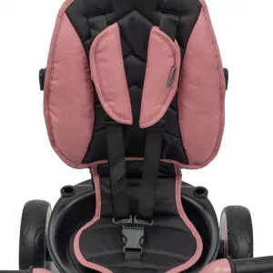 Detská trojkolka Baby Mix 5v1 RELAX 365° ružová