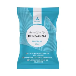Ben & Anna Sprchový gél v prášku - Blue Basil 2×20 g