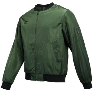 Umbro BOMBER Pánska šuštiaková bunda, zelená, veľkosť