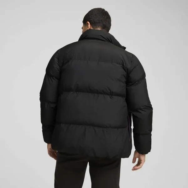 Puma BMW M MOTORSPORT ESSENTIALS+ PUFFER JACKET Pánska bunda, čierna, veľkosť