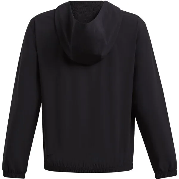 Under Armour ICON WOVEN Chlapčenská bunda, čierna, veľkosť M