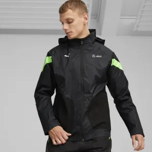 Puma MERCEDES-AMG PETRONAS F1 WOVEN JACKET Pánska bunda, čierna, veľkosť