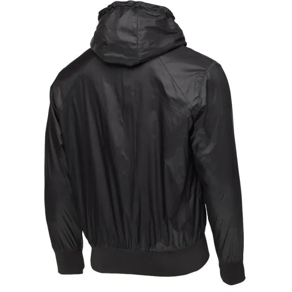 Russell Athletic HOODIE BOMBER Pánska bunda, čierna, veľkosť