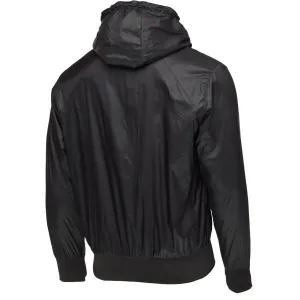 Russell Athletic HOODIE BOMBER Pánska bunda, čierna, veľkosť