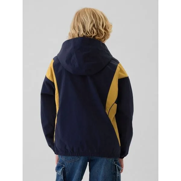 GAP NYLON ANORAK Chlapčenská bunda, tmavo modrá, veľkosť