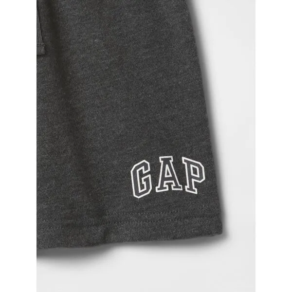 GAP V-FRCH LOGO Chlapčenské tepláky, tmavo sivá, veľkosť