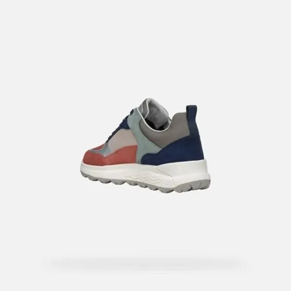 Pink women's sneakers Geox Spherica 4x4 B Abx - Women's