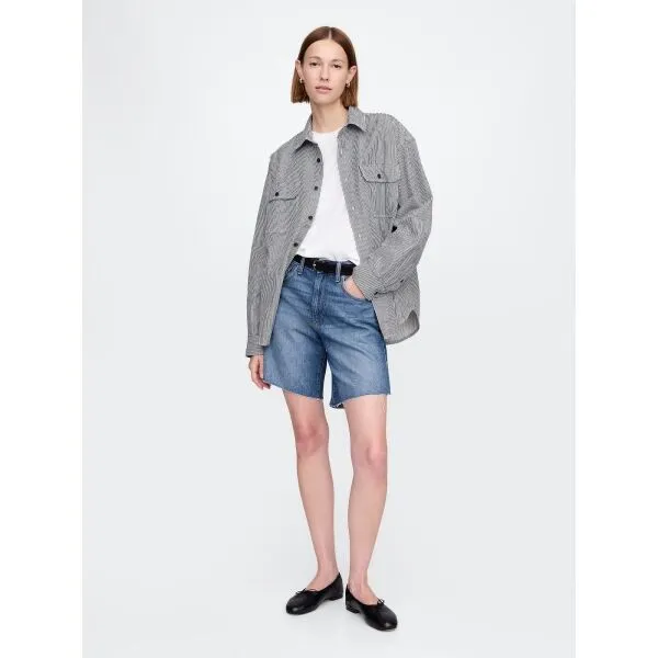 GAP Denim shorts Loose Bermuda - Women's