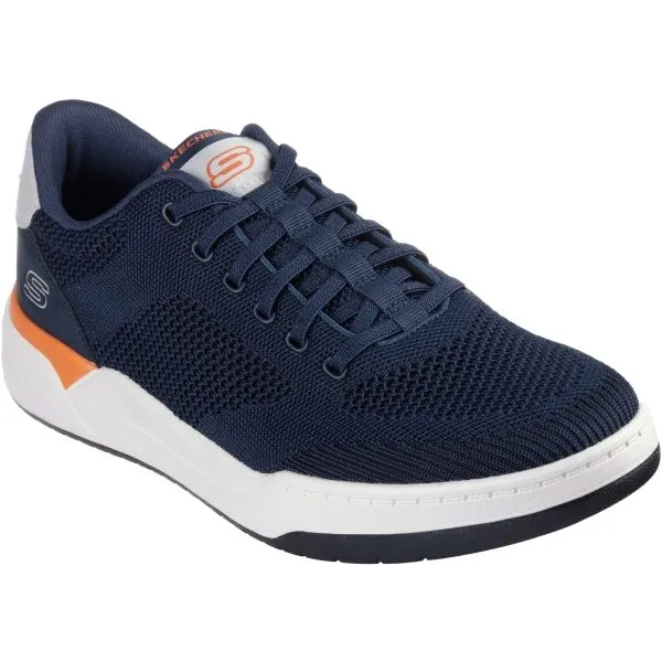 Skechers CORLISS - DORSET Pánska obuv na voľný čas, tmavo modrá, veľkosť
