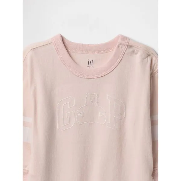 GAP FRENCH LOGO Detský overal, ružová, veľkosť