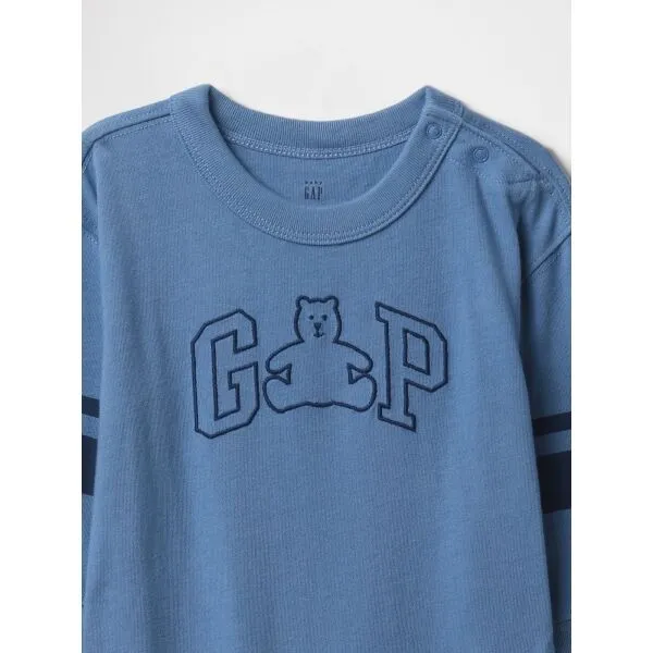 GAP FRENCH LOGO Detský overal, modrá, veľkosť
