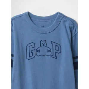 GAP FRENCH LOGO Detský overal, modrá, veľkosť
