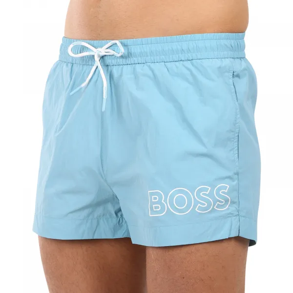 Pánske plavky BOSS modré (50469280-455) M