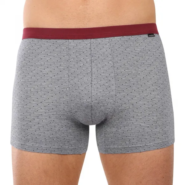 3PACK pánske boxerky Andrie sivé (PS 5702) M, trenky