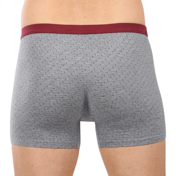 3PACK pánske boxerky Andrie sivé (PS 5702) M, trenky