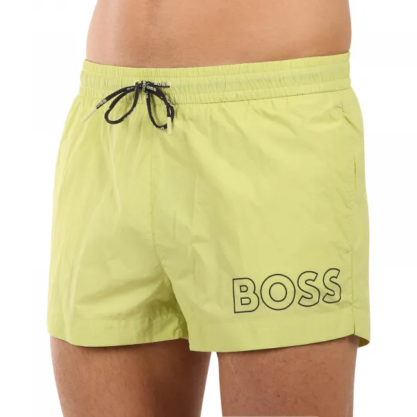 Pánske plavky BOSS žlté (50469280-331) L
