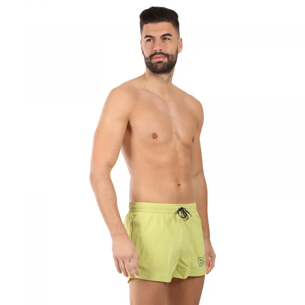 Pánske plavky BOSS žlté (50469280-331) L