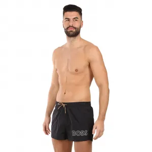 Pánske plavky BOSS čierne (50469280-005) M