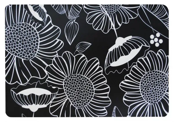Plastové prestieranie TORO 28x43cm kvety Možnosť: GREY