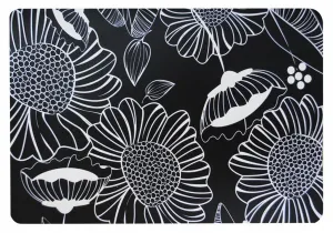 Plastové prestieranie TORO 28x43cm kvety Možnosť: GREY