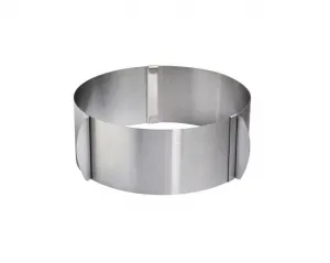 Nastaviteľná nerezová forma na tortu TORO 16 - 30cm
