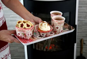 Papierové košíčky na muffiny Toro 60 ks linecké
