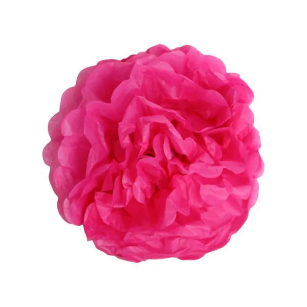 Papierové party bambuľky TORO 25cm 3ks assort